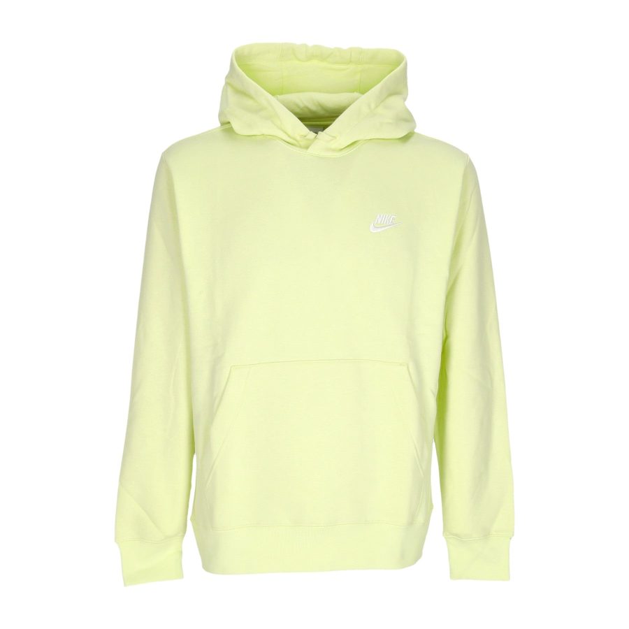 Men's Sportswear Club Fleece Hoodie Luminous Green/luminous Green/white