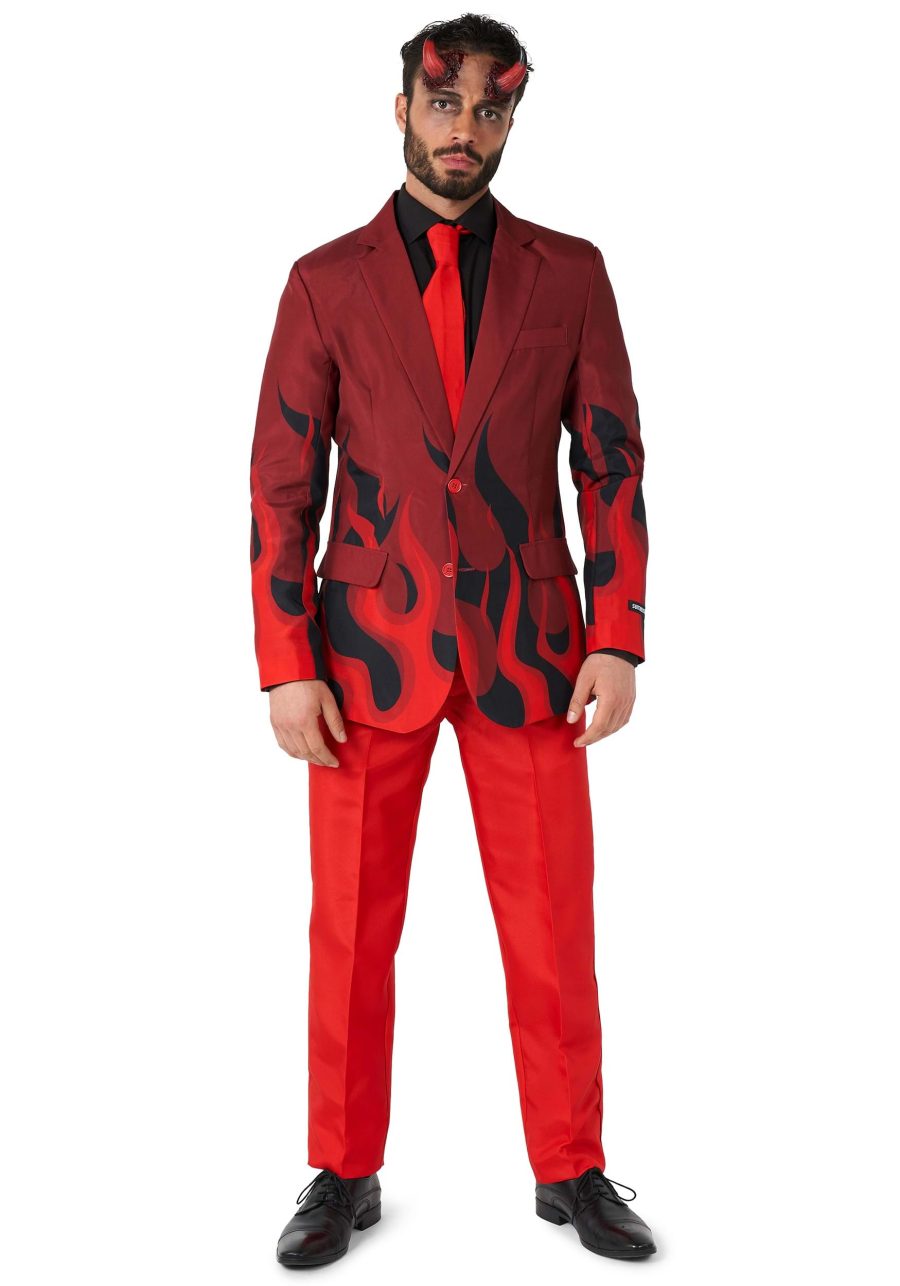 Men's Suitmeister Devil Red Suit