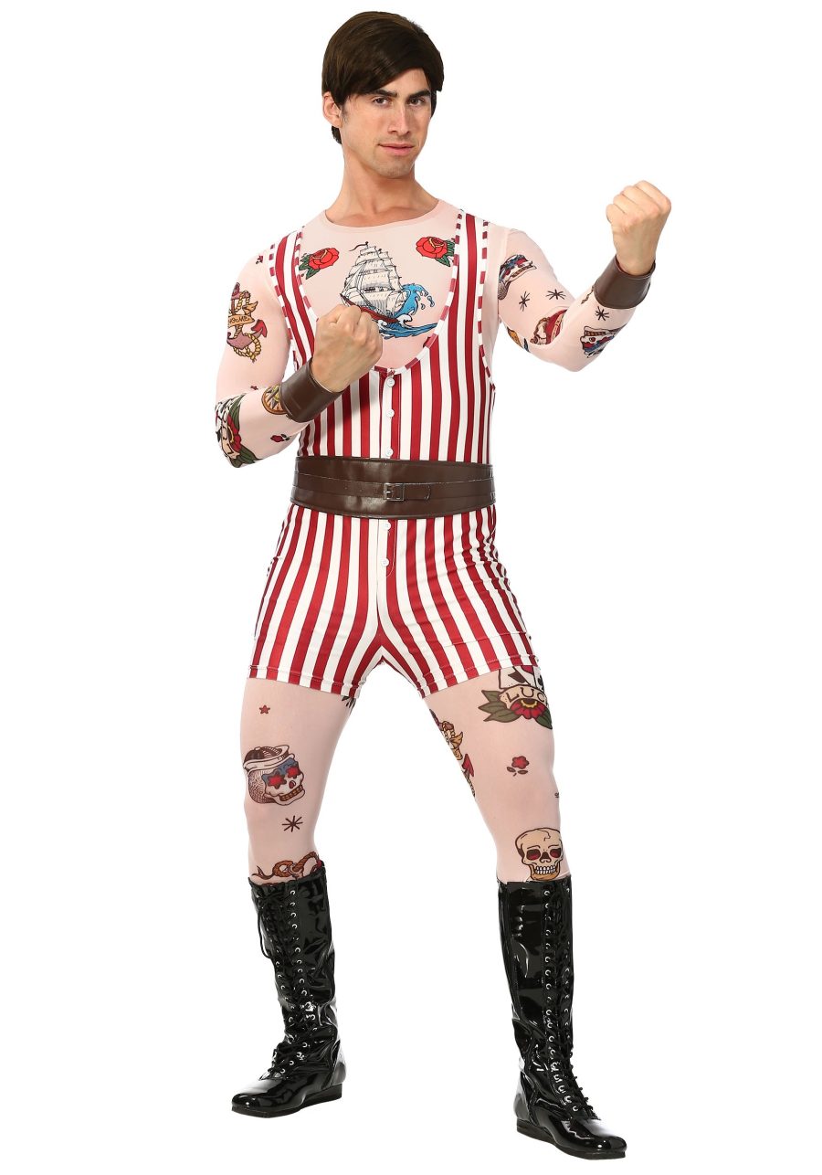 Men's Vintage Strongman Costume