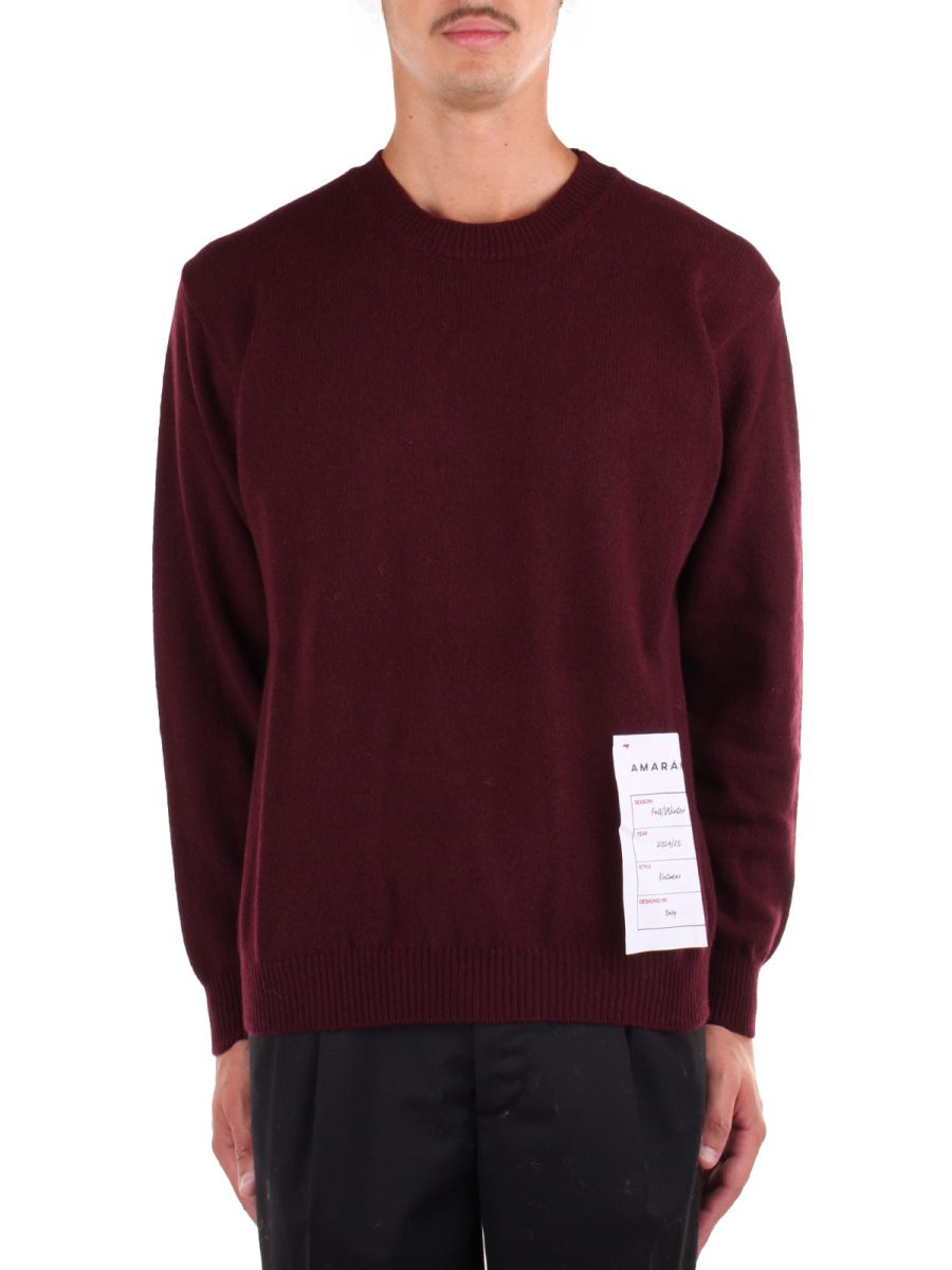 Men's crew neck sweater