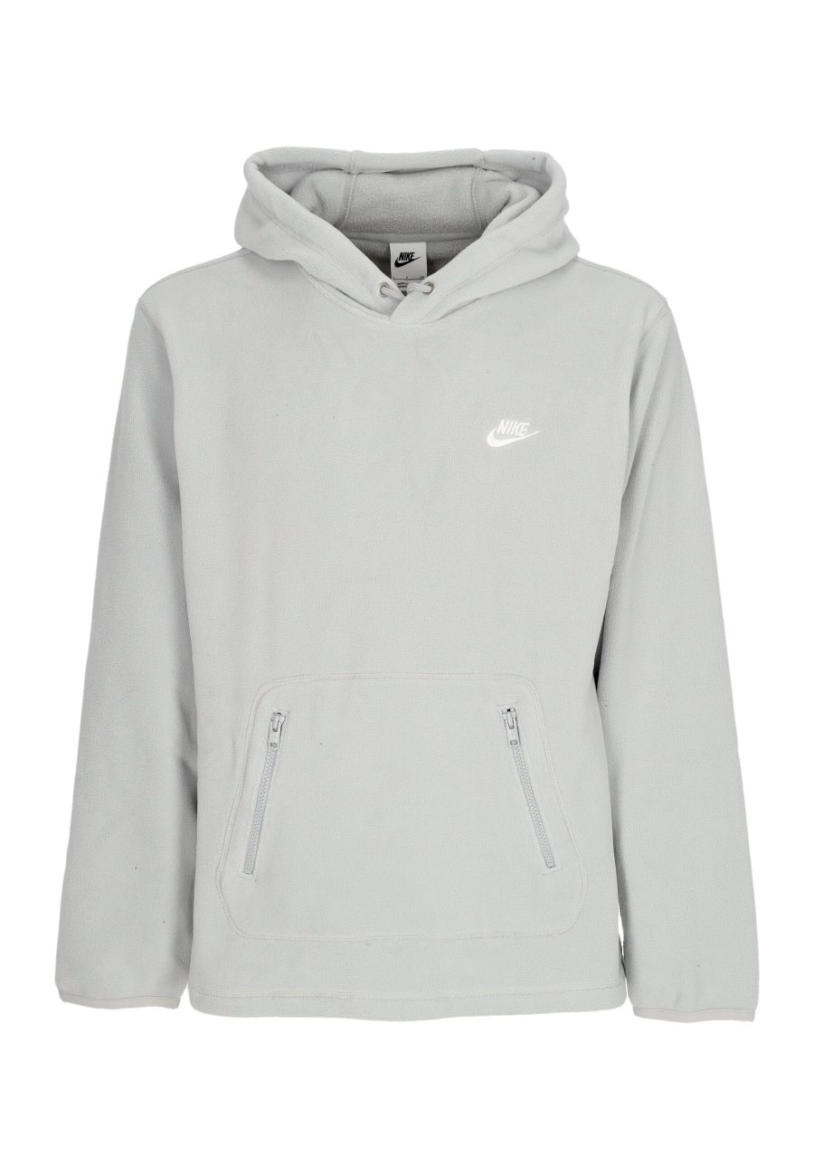 Men's hoodie Club Winterized Hoodie Lt Smoke Grey/white