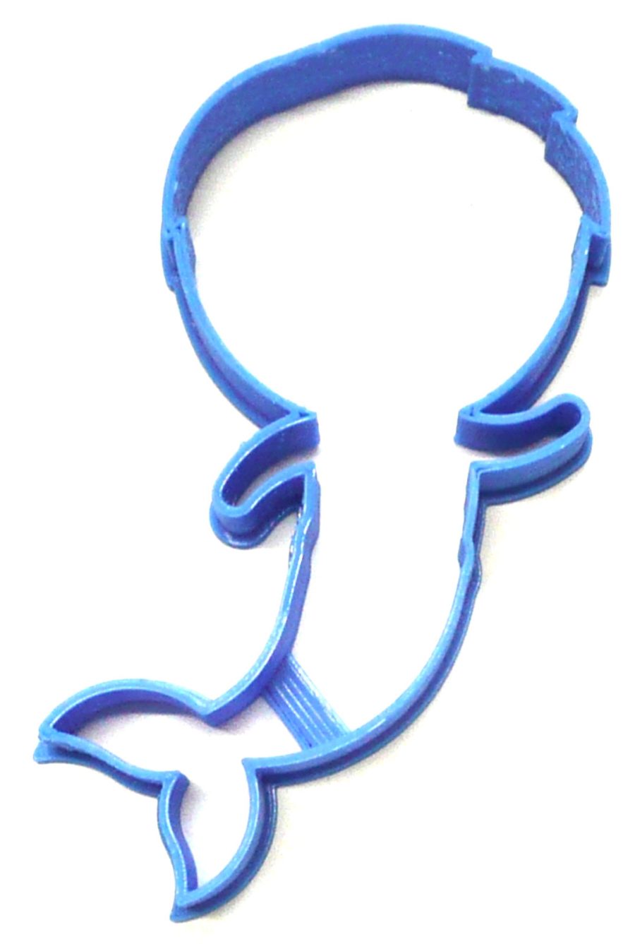 Merman Merboy Mermaid Folklore Aquatic Ocean Creature Cookie Cutter USA PR2442