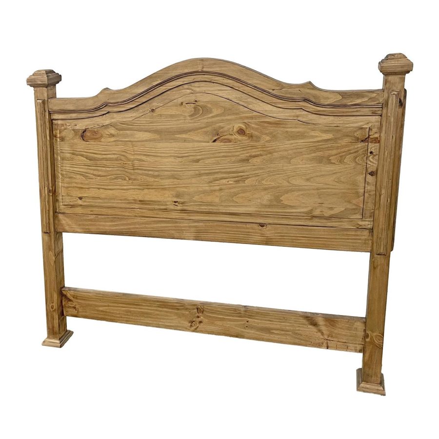 Mexican Rustic Pine King Roma Headboard