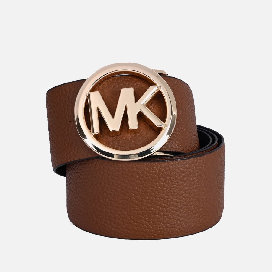 Michael Kors Reversible Pebble Leather Belt - M