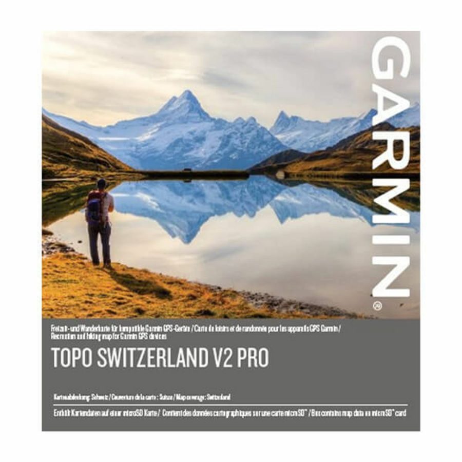 Microsd/sd card Garmin topo switzerland v2 pro