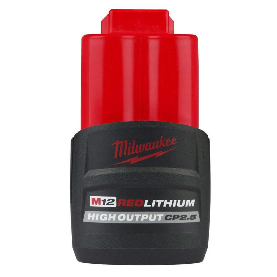 Milwaukee 48-11-2425 M12 12V REDLITHIUM HIGH OUTPUT CP2.5 Battery