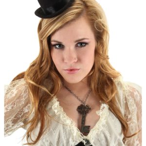 Mini Black Costume Bowler Hat