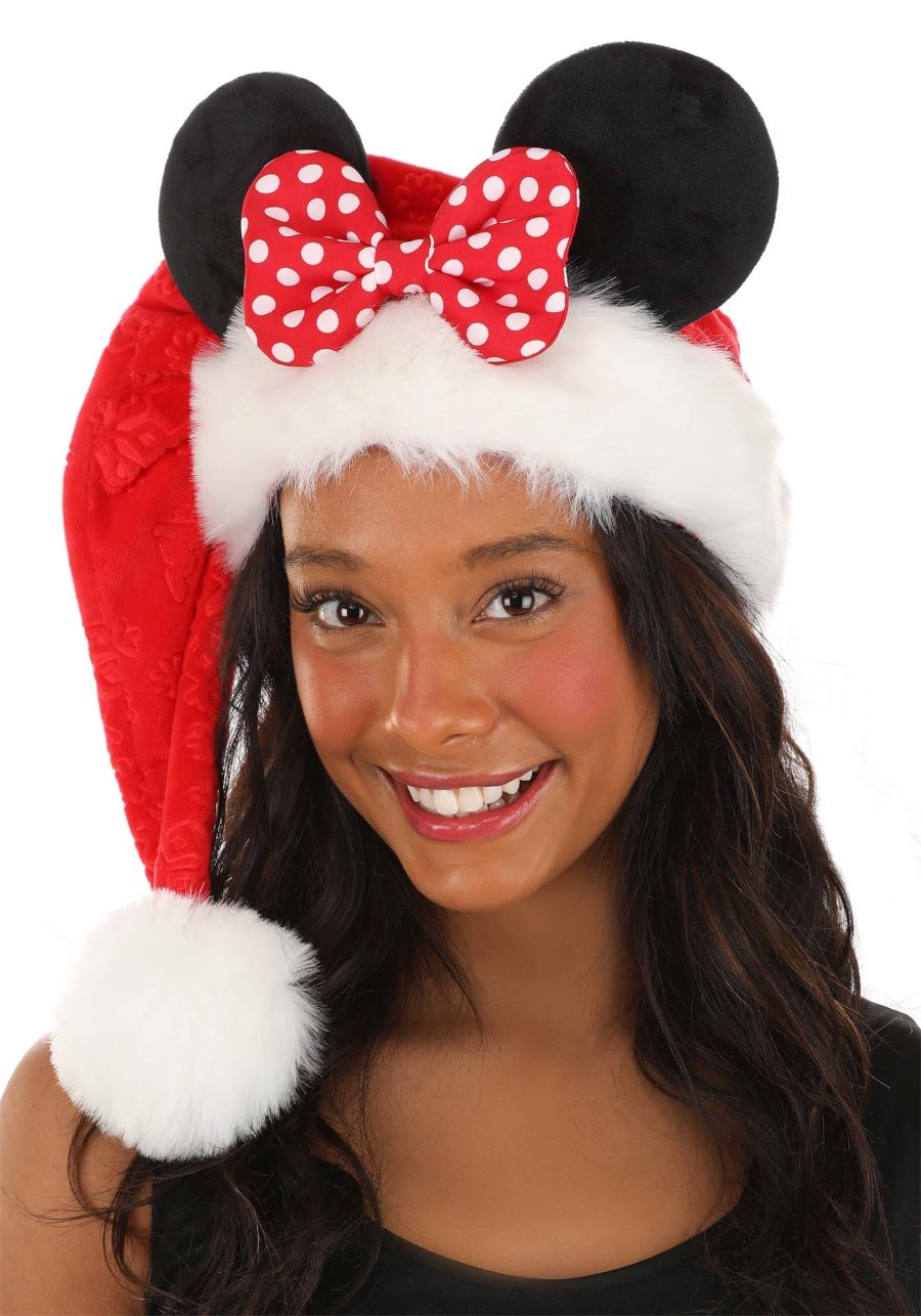 Minnie Mouse Santa Cap