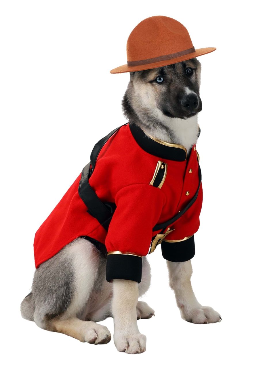 Mountie Pet Costume