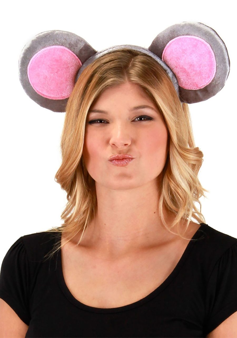 Mouse Ears Headband & Tail Costume Kit