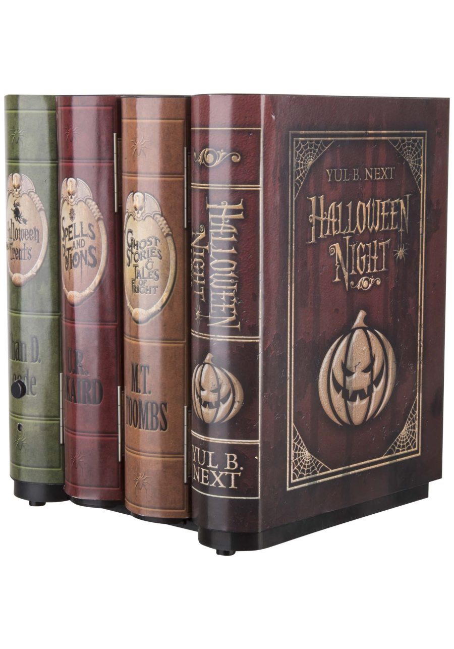 Moving Books Animated Halloween Decoration