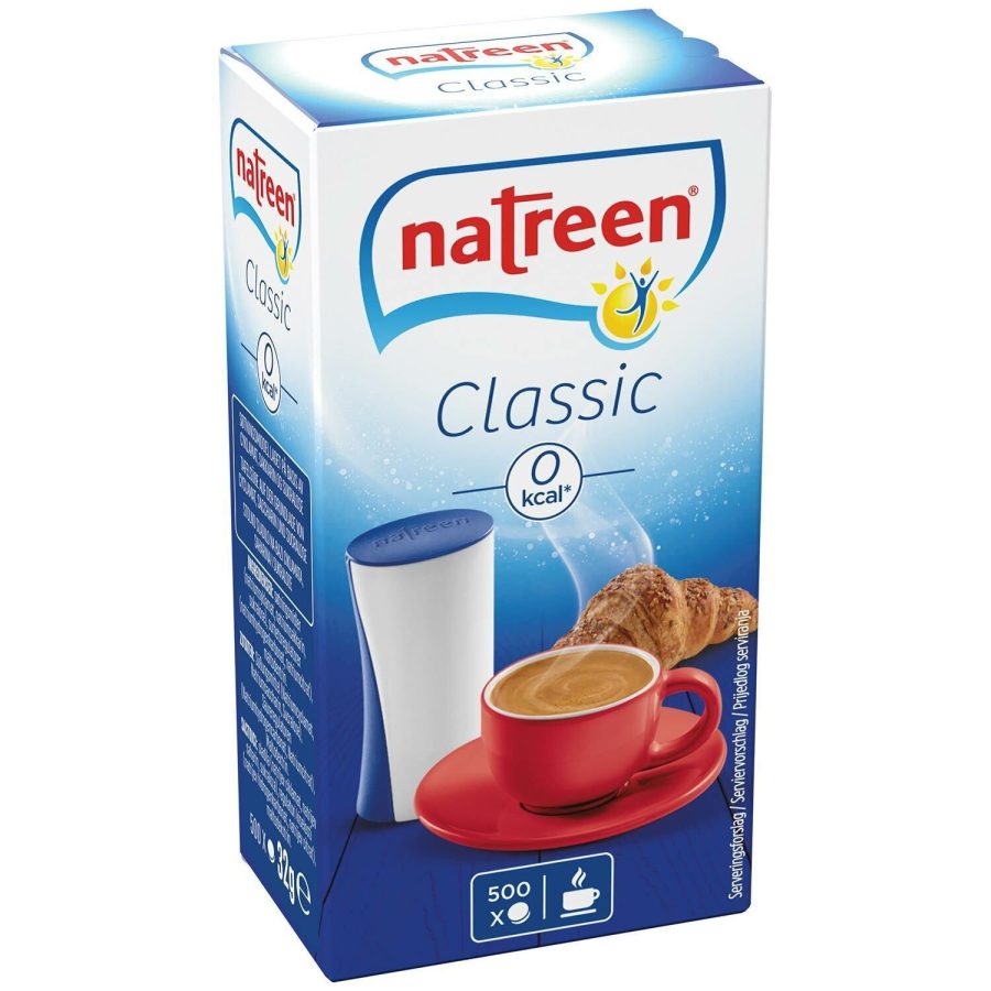 Natreen CLASSIC Sweetener Dispenser CALORIE FREE 500ct./ 1 box -FREE SHIPPING