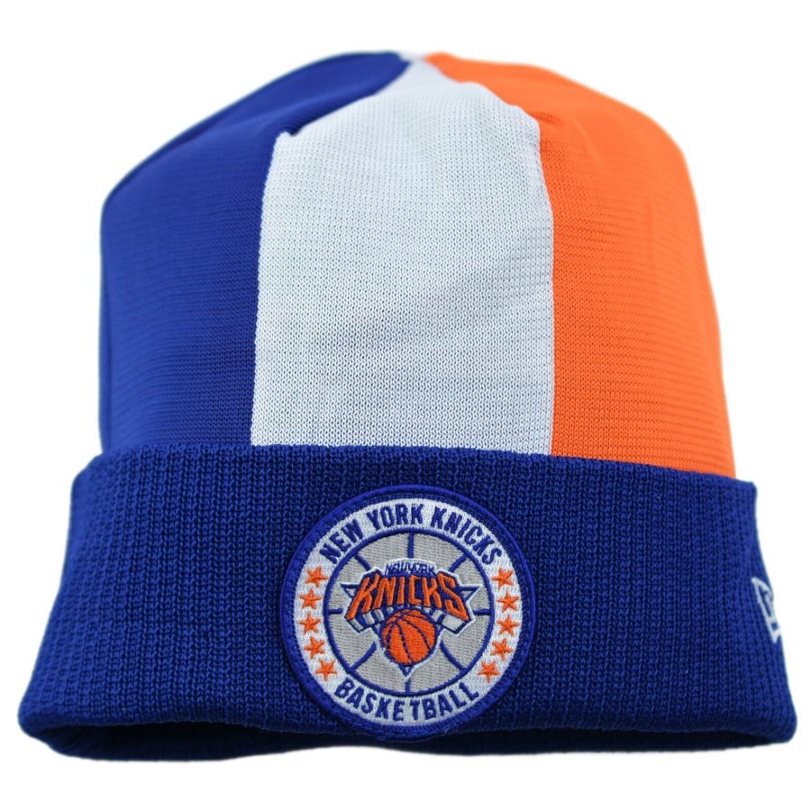 New York Knicks NBA Tip Off Series Team Beanie Cuffed Winter Knit Hat by New Era