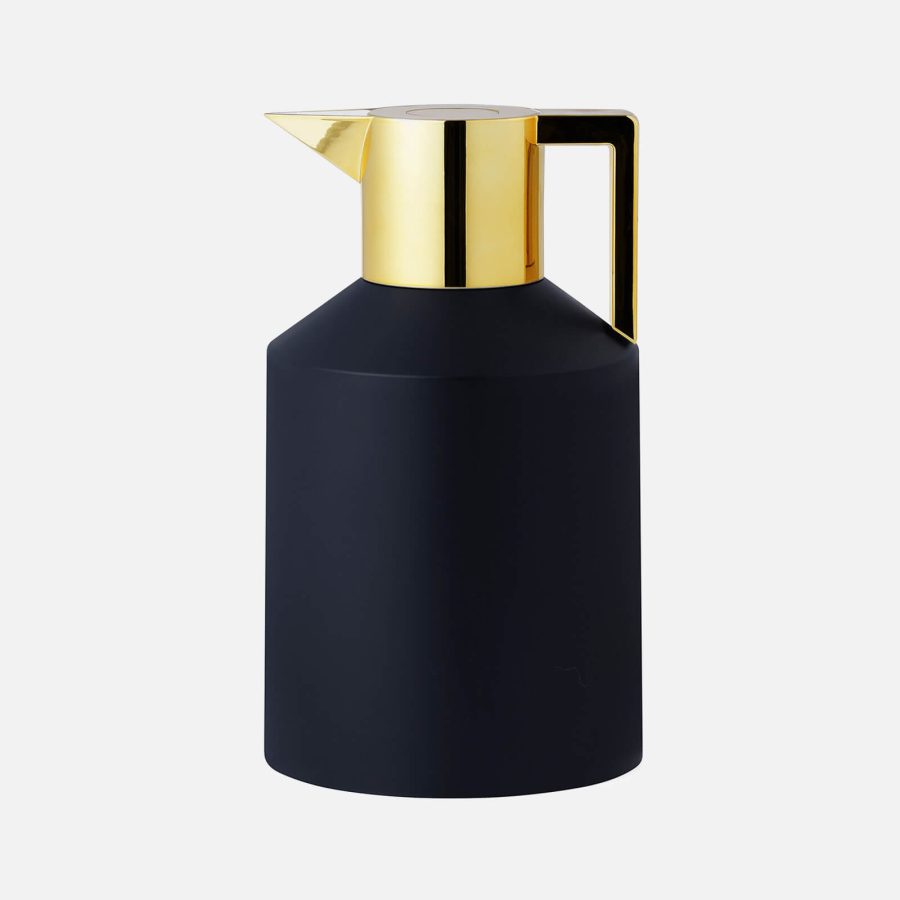 Normann Copenhagen Geo Vacuum Jug - 1.5L - Black/Gold