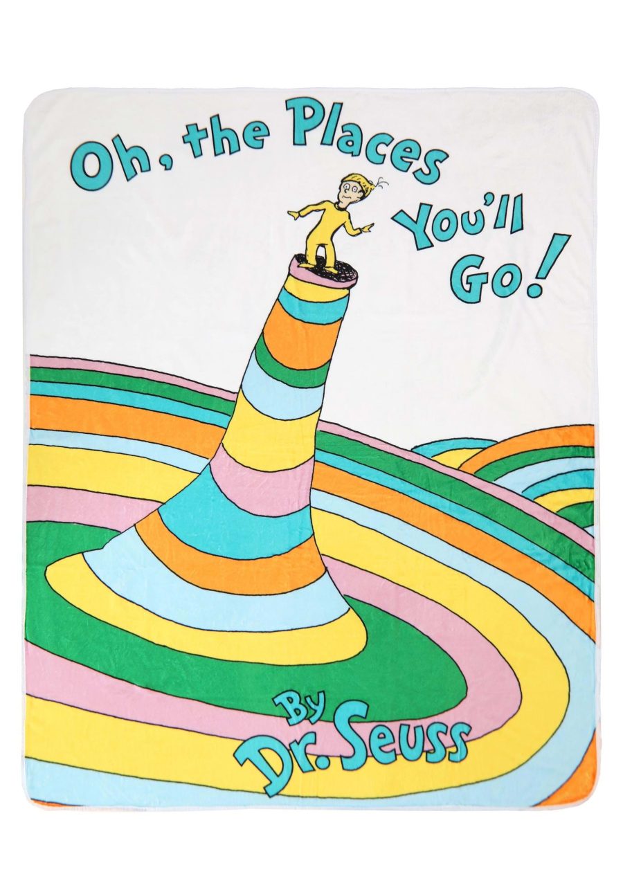 Oh, The Places You'll Go 60x48 Throw Blanket