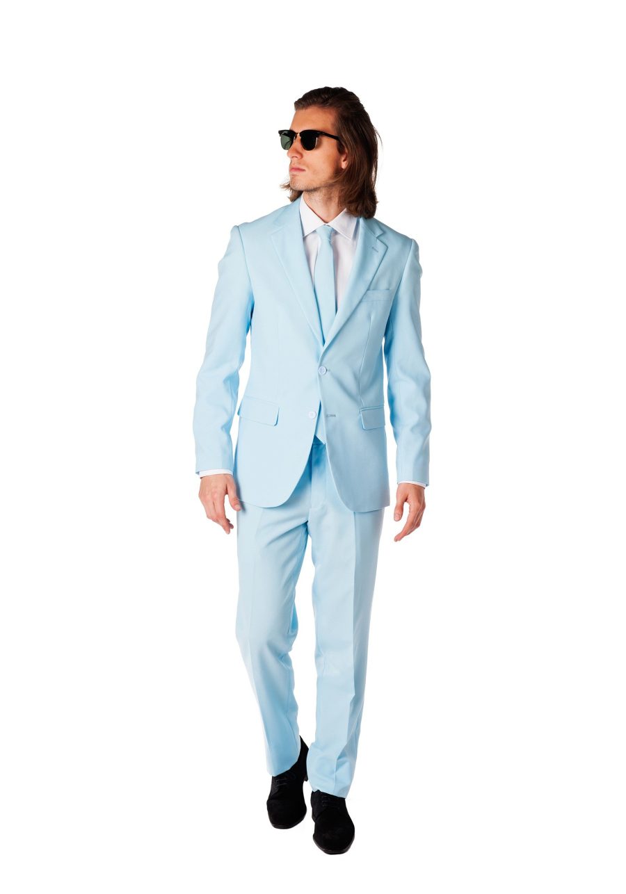 OppoSuits Baby Blue Men's Suit