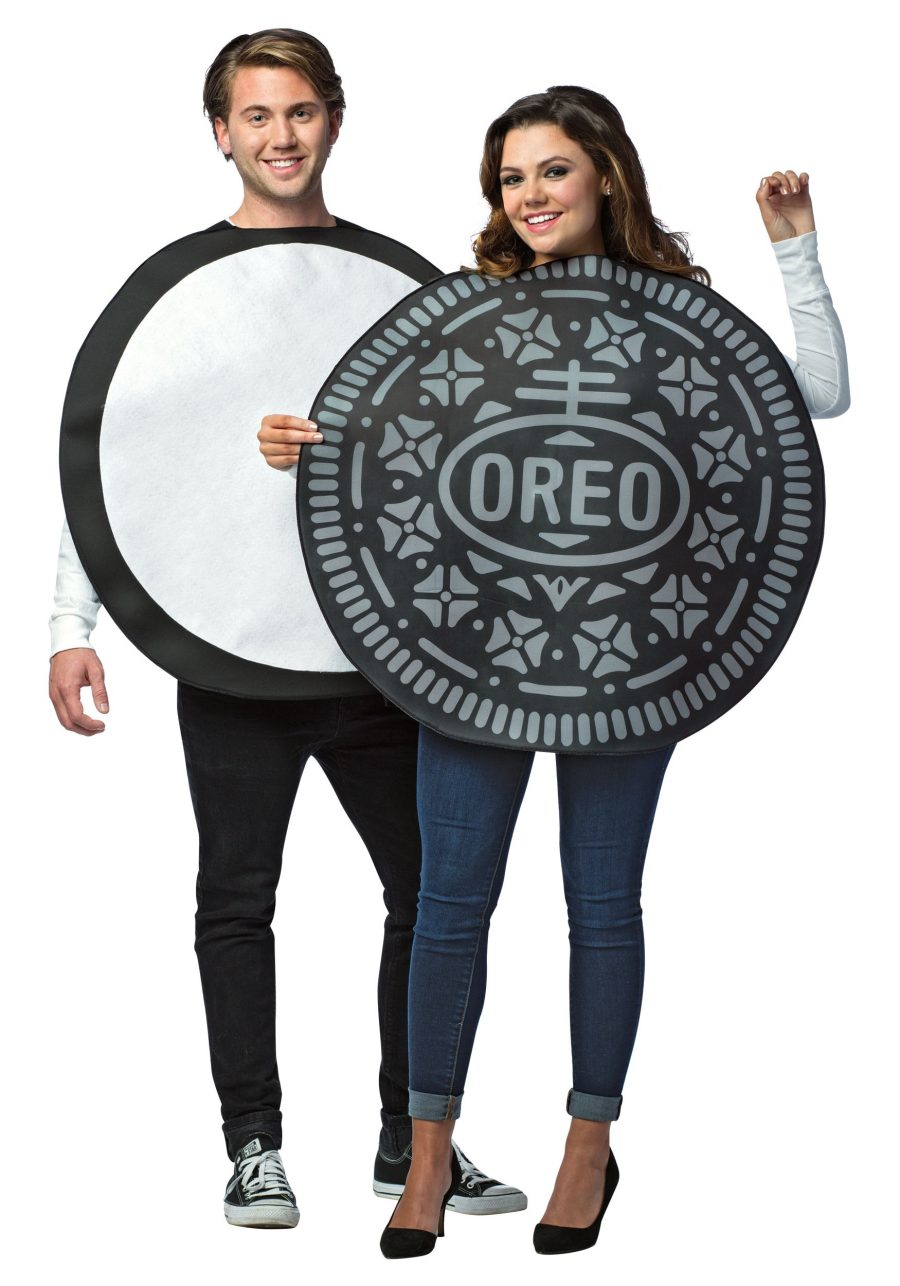 Oreo Cookie Couples Adult Costume