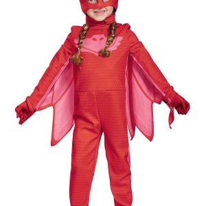 PJ Masks Deluxe Girl's Owlette Costume