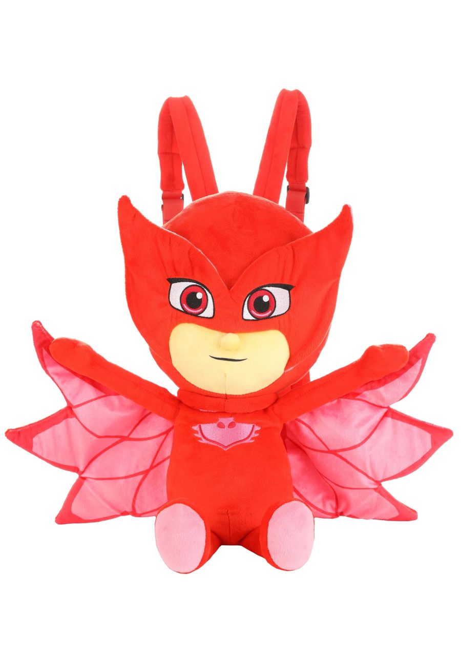 PJ Masks Owlette Plush Backpack