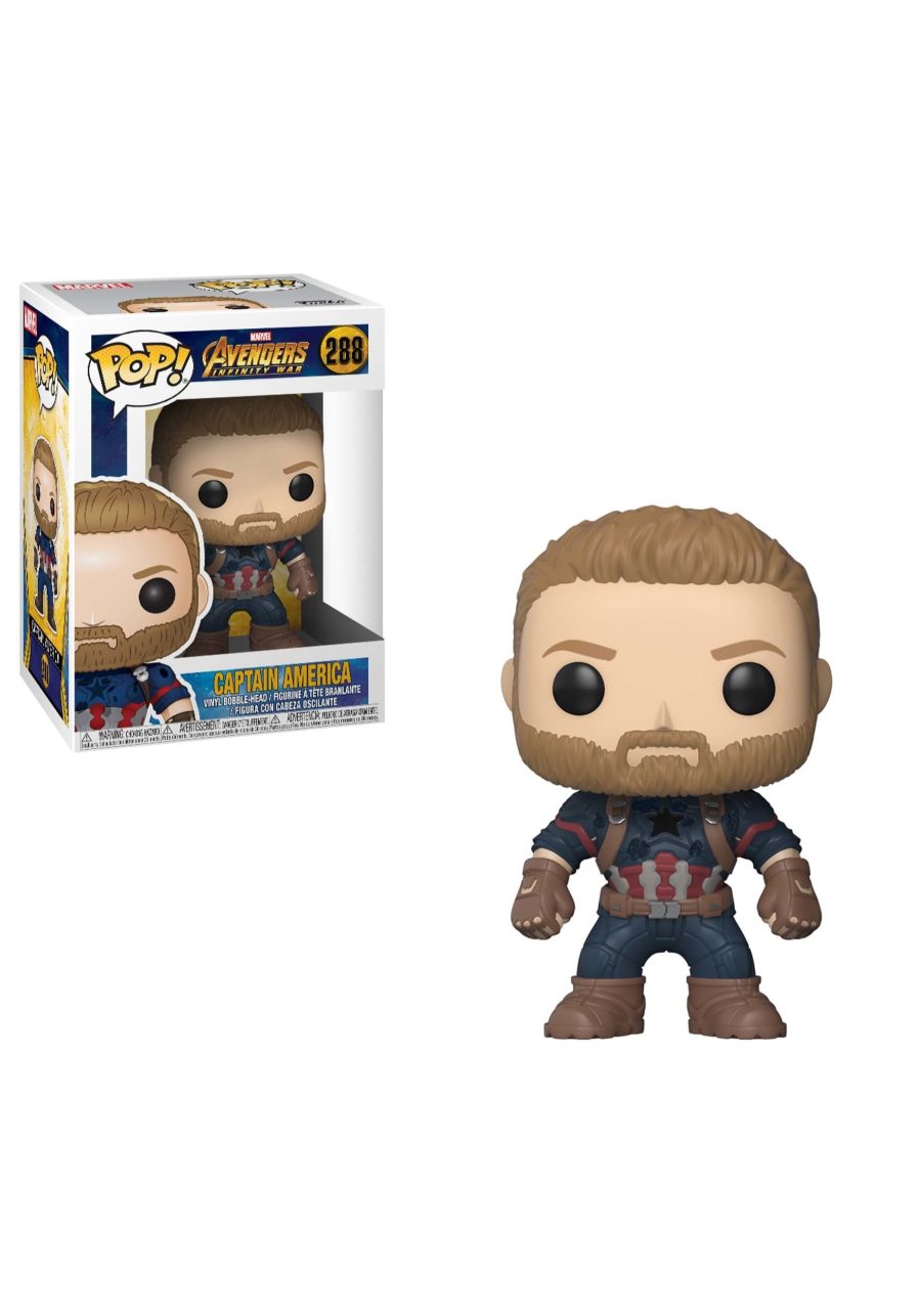 POP! Marvel: Avengers Infinity War Captain America Figure