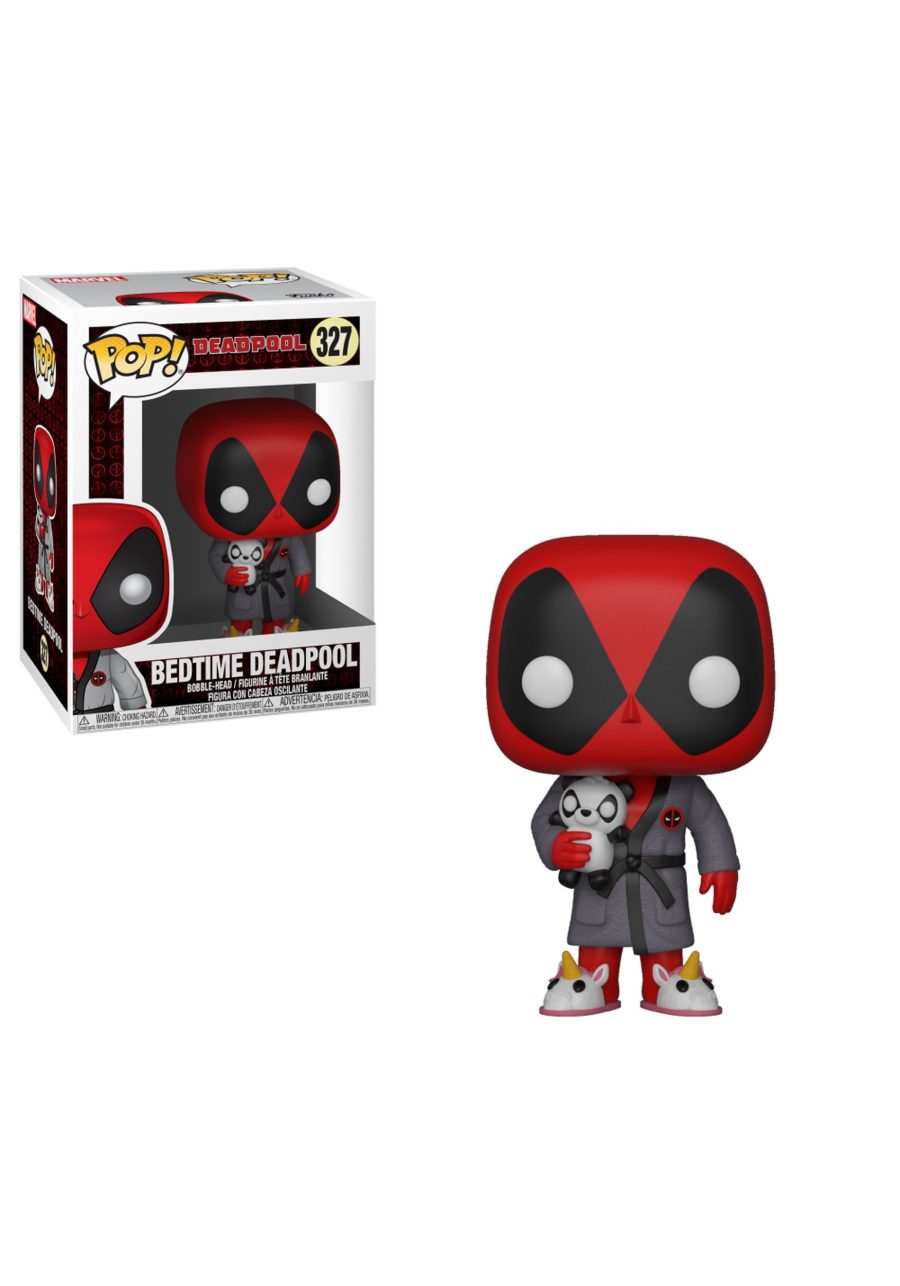 POP! Marvel: Deadpool Playtime: Deadpool in Robe Bobblehead