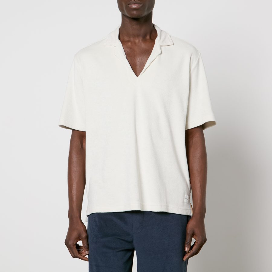 PS Paul Smith Cotton-Blend Terry Top - M