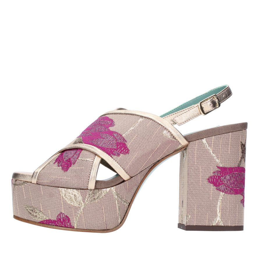 Paola D'Arcano Sandals Fuchsia