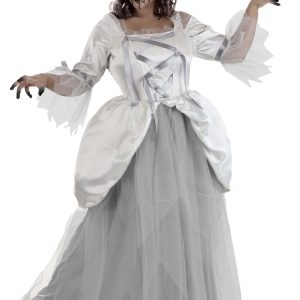 Plus Size 18th Century Ghost Costume for Women