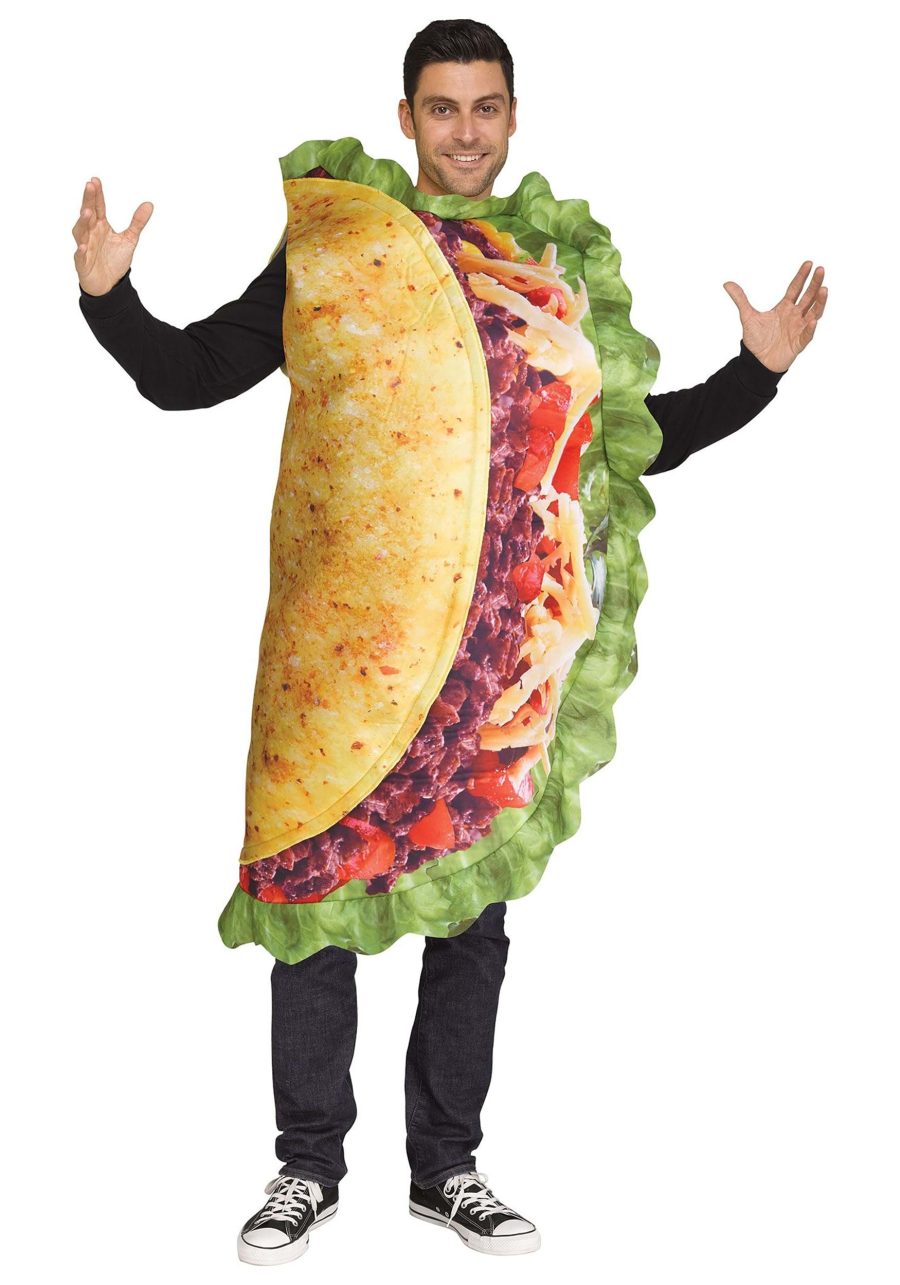 Plus Size Adult Realistic Taco Costume