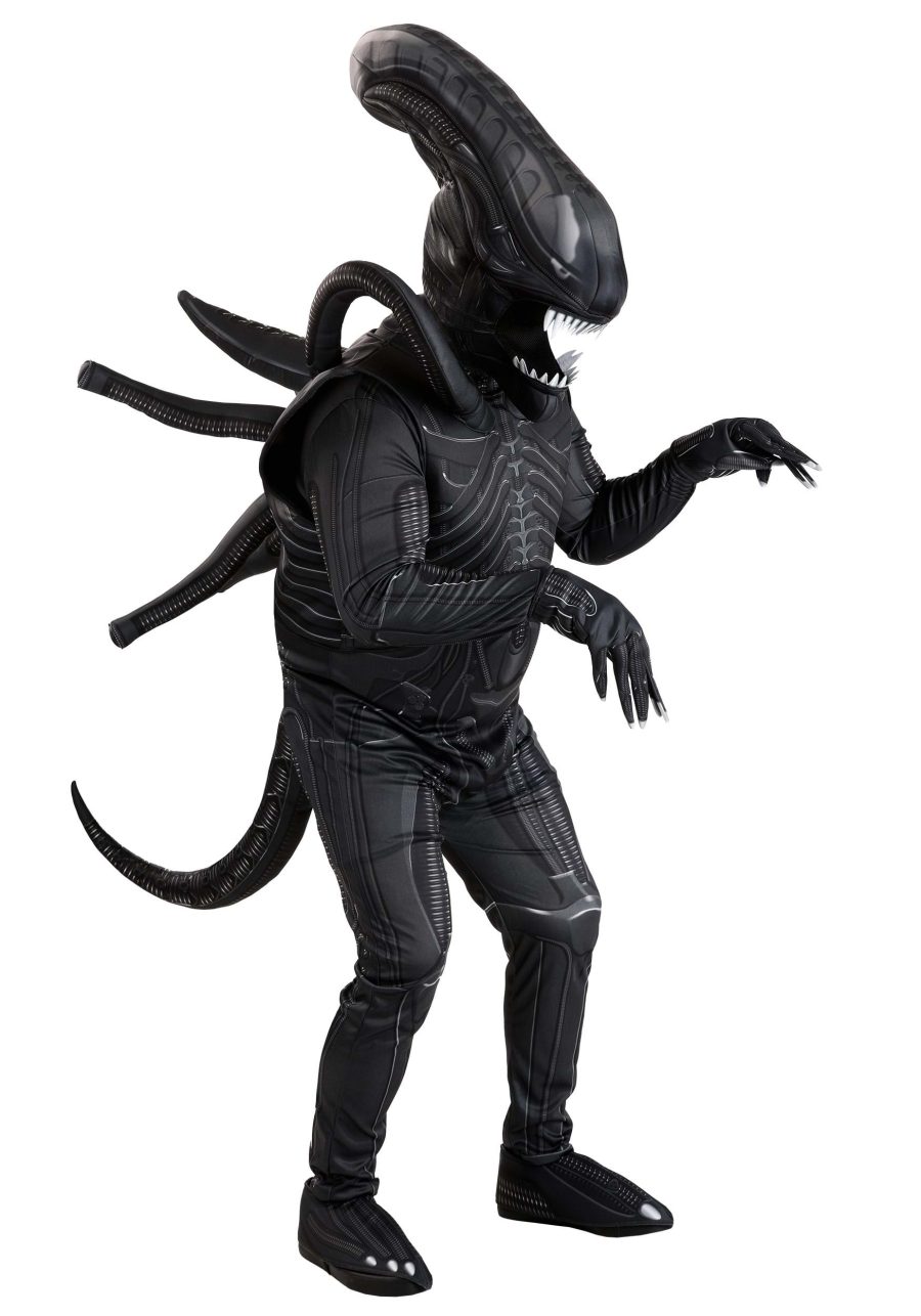 Plus Size Alien Premium Xenomorph Costume for Adults