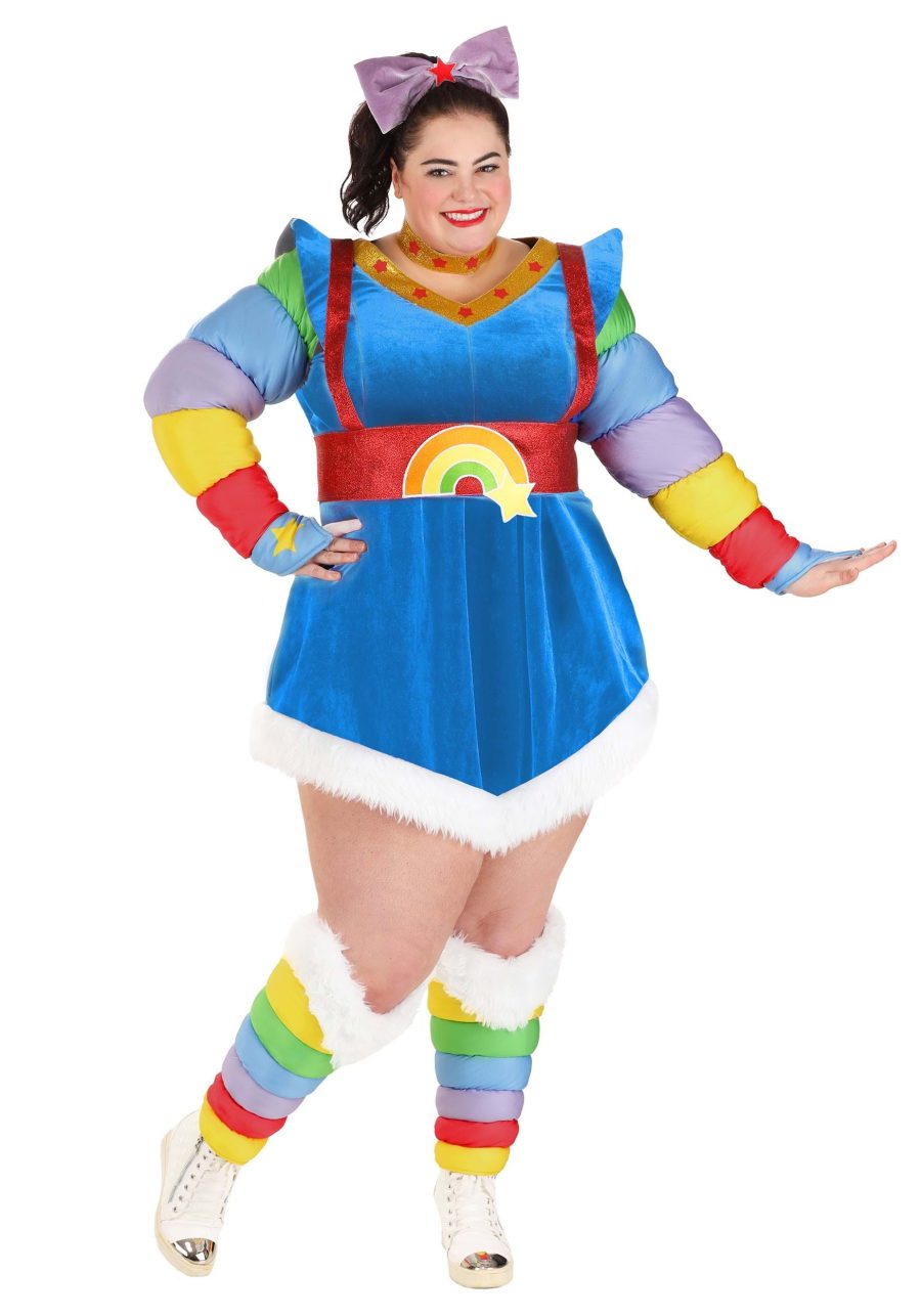 Plus Size Authentic Rainbow Brite Costume for Women