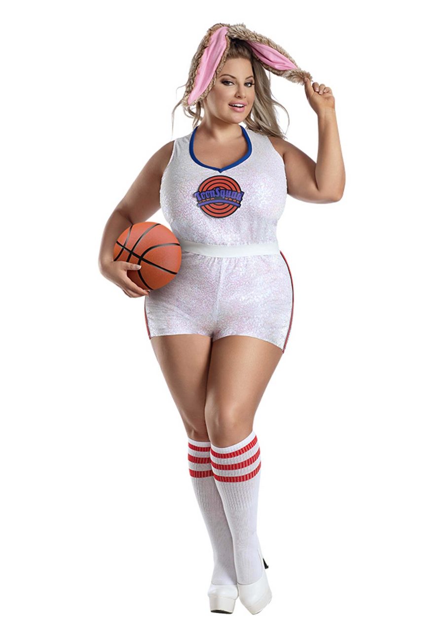 Plus Size Basketball Bunny Women's Costume