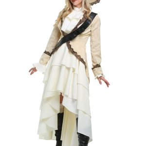 Plus Size Captivating Pirate Women's Costume