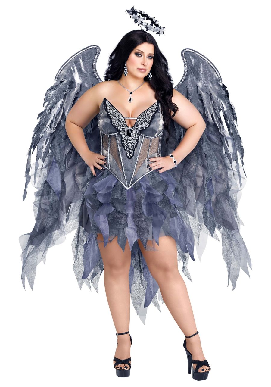 Plus Size Dark Angel's Desire Costume for Women