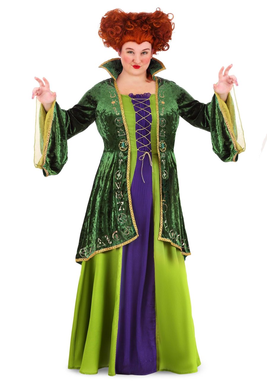 Plus Size Deluxe Disney Winifred Sanderson Women's Costume