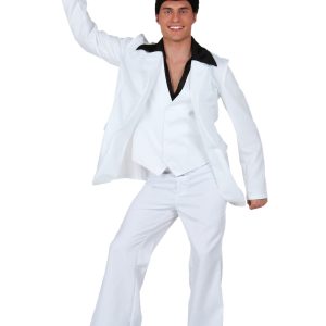 Plus Size Deluxe Saturday Night Fever Costume for Men