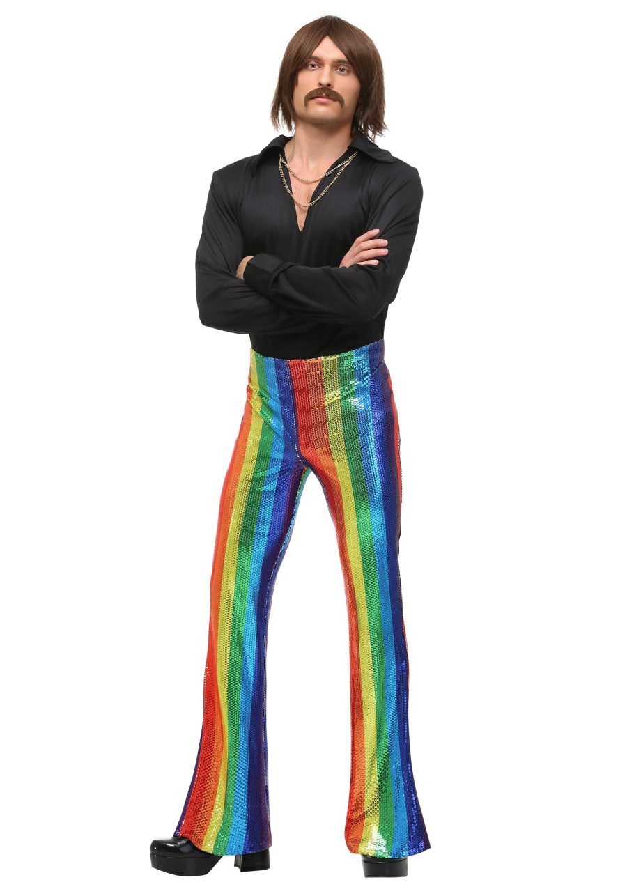 Plus Size Disco King Costume for Men