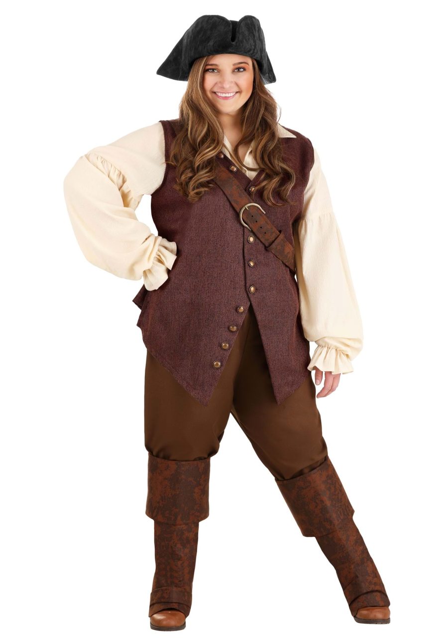 Plus Size Disney Elizabeth Swann Women's Costume