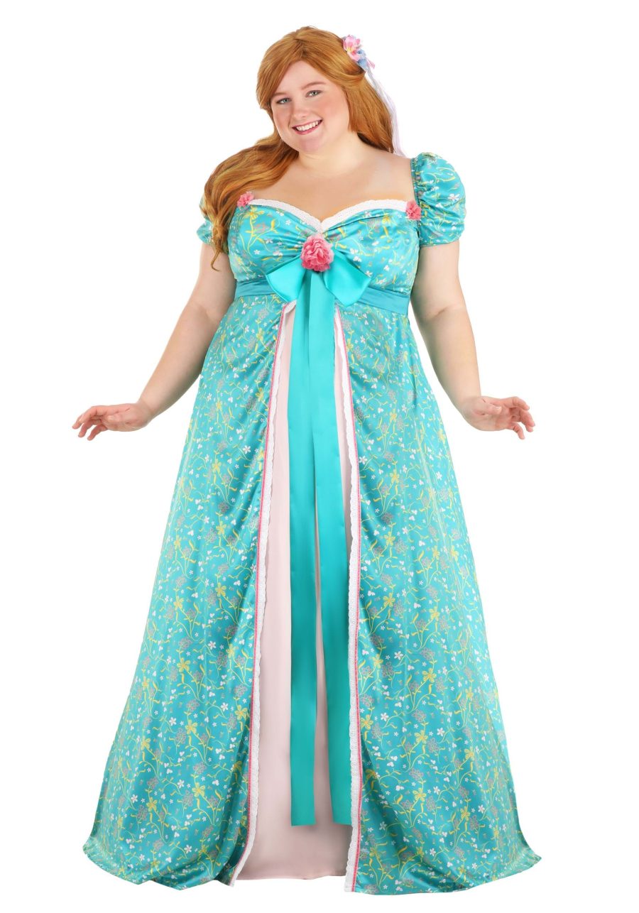 Plus Size Disney Enchanted Giselle Women's Costume Dress