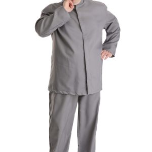 Plus Size Evil Gray Suit Men's Costume