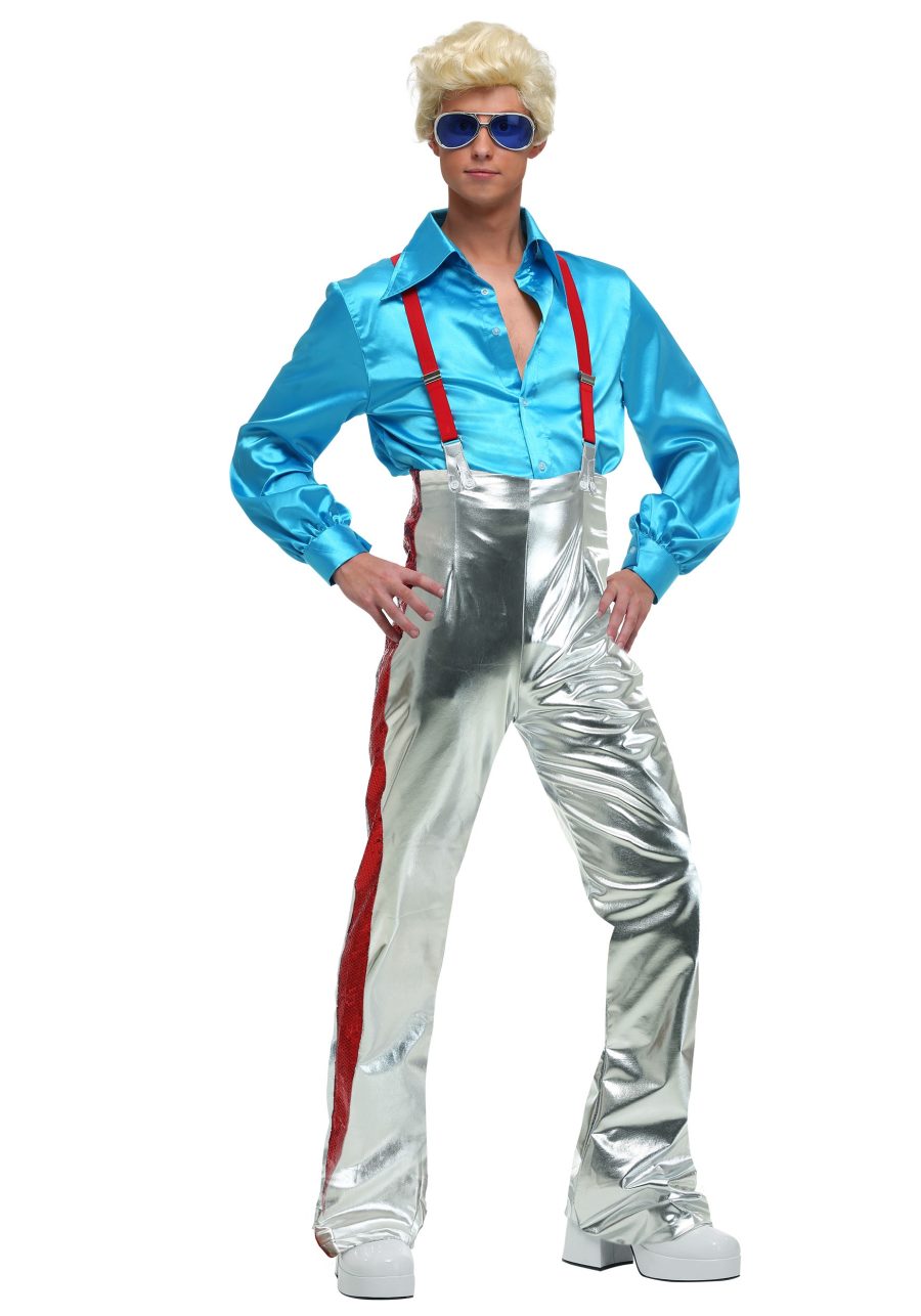 Plus Size Funky Disco Men's Costume