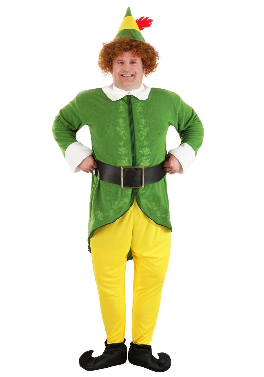 Plus Size Men's Buddy the Elf Costume