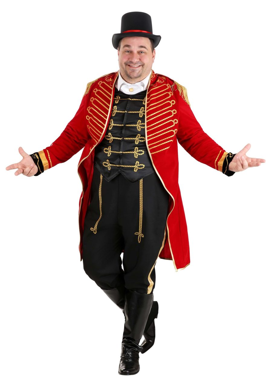 Plus Size Men's Dashing Ringmaster Costume