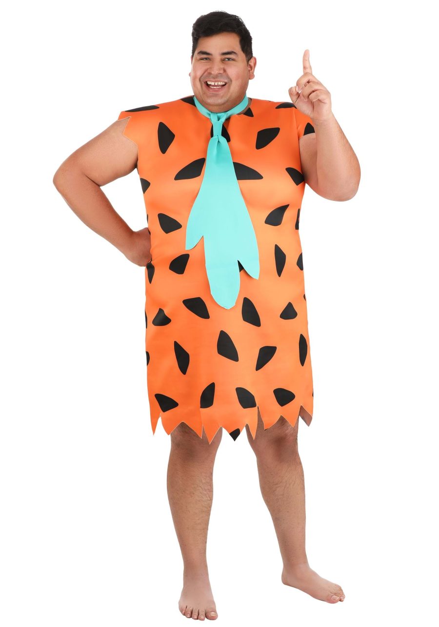 Plus Size Men's The Flintstones Fred Flintstone Costume