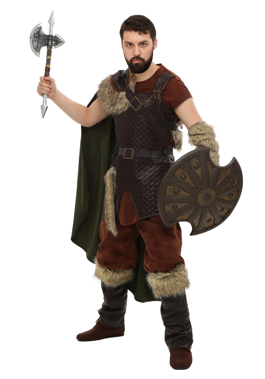 Plus Size Nordic Viking Costume for Men