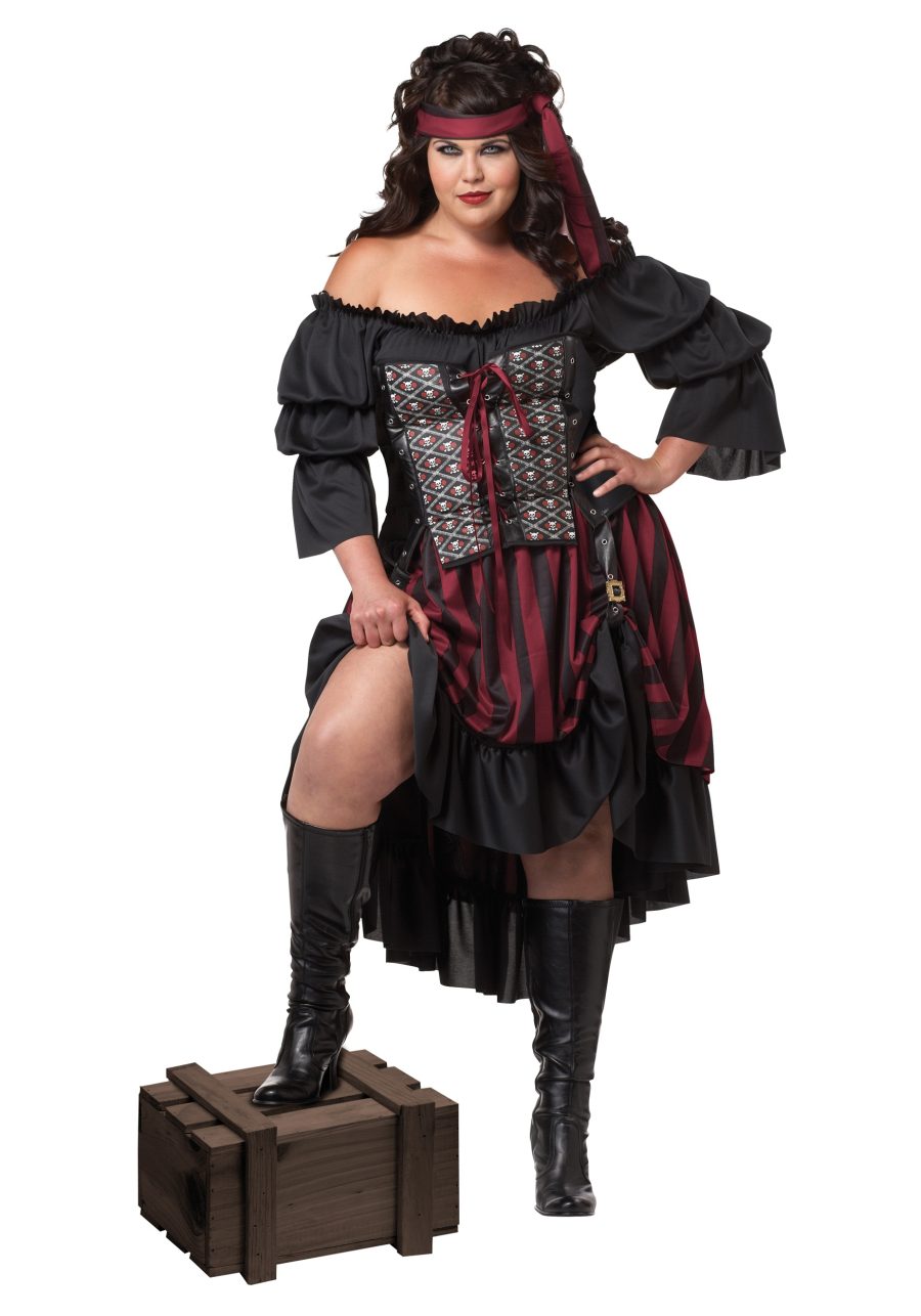 Plus Size Pirate Wench Costume