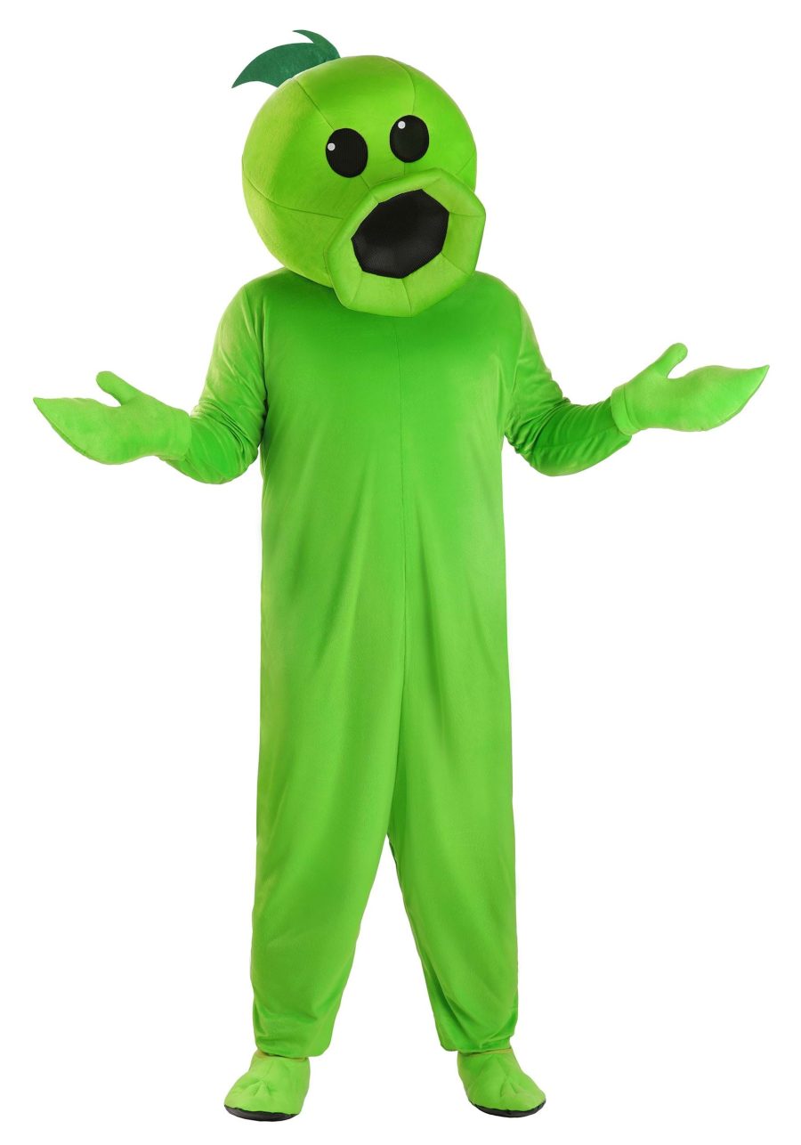 Plus Size Plants Vs Zombies Peashooter Costume for Adults