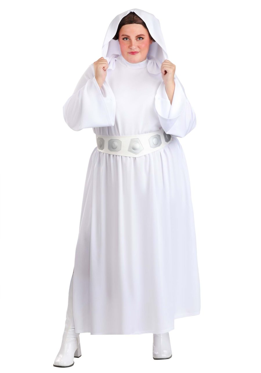 Plus Size Premium Princess Leia Costume for Women