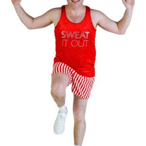 Plus Size Richard Simmons Costume for Men