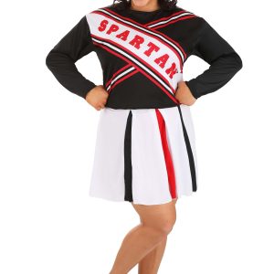 Plus Size SNL Spartan Female Cheerleader Costume for Women